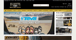 Desktop Screenshot of elliottsboots.com
